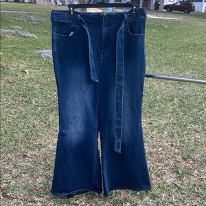 Versona Dark Blue Flare Jeans